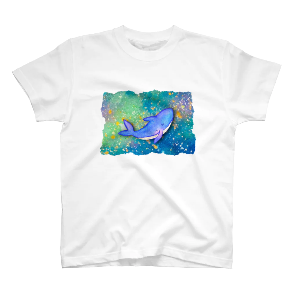 N’s Artの空飛ぶクジラ スタンダードTシャツ