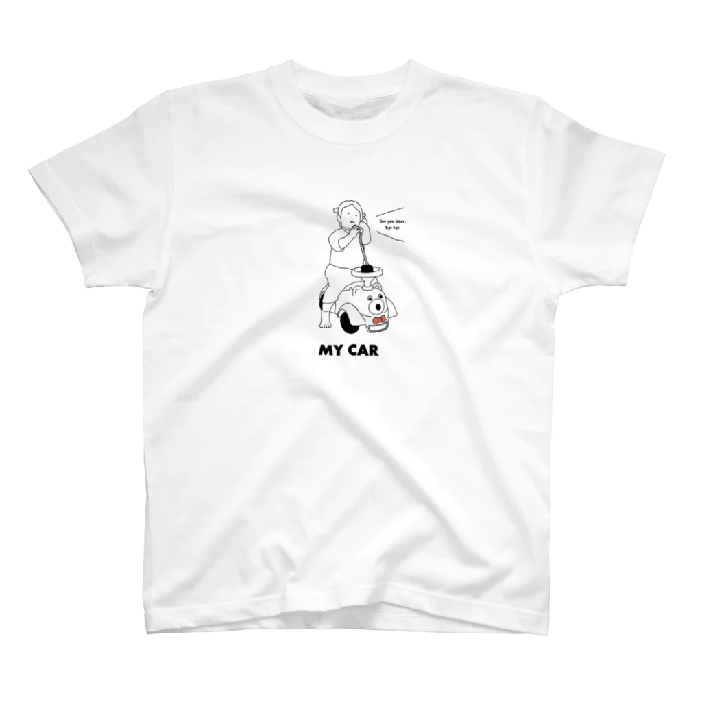 ゆるたいむかんぱにーのMY CAR-01 Regular Fit T-Shirt