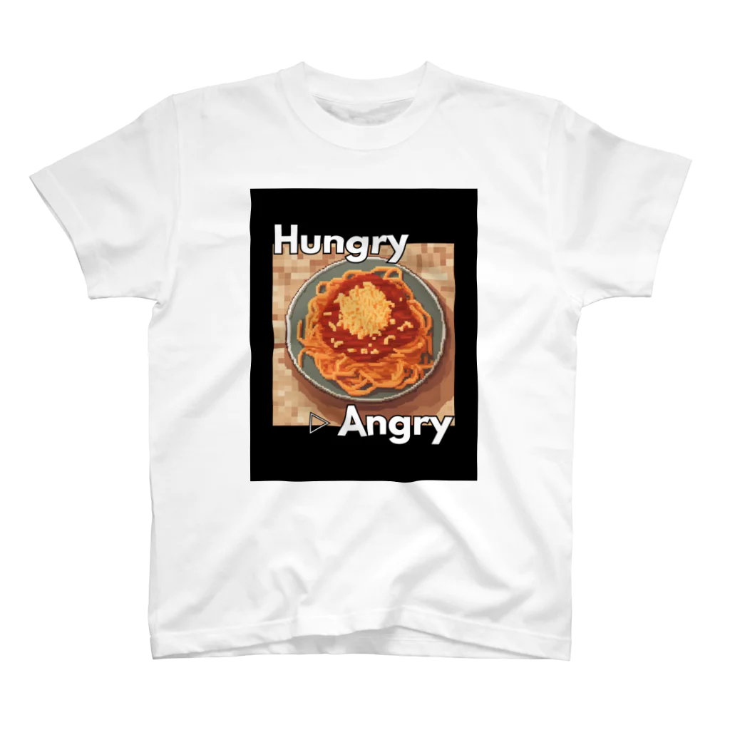 hAngryの【スパゲッティ】hAngry スタンダードTシャツ