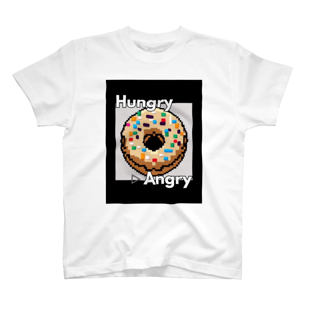 hAngryの【ドーナツ】hAngry スタンダードTシャツ