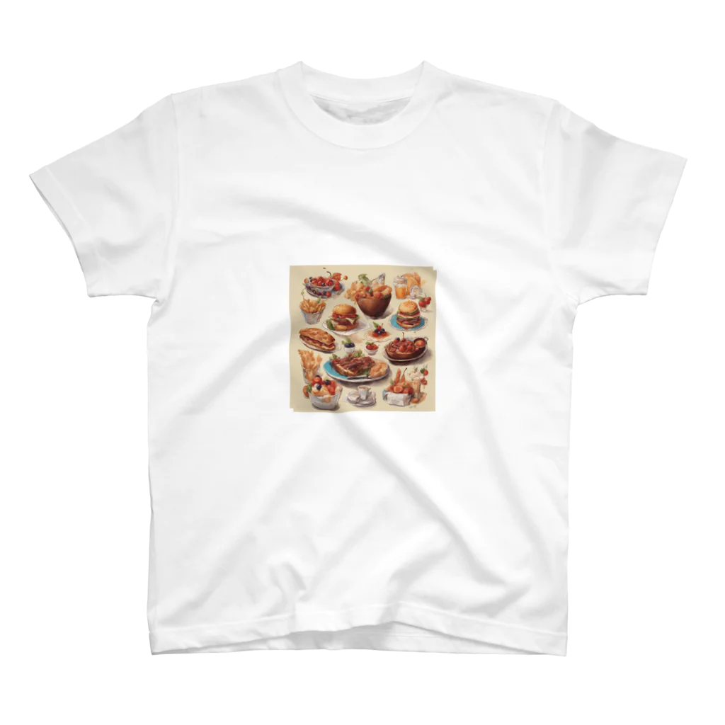 a_chan24の食べたい物 スタンダードTシャツ