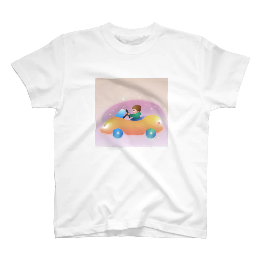 pikkekunのGo!Go!Car! スタンダードTシャツ