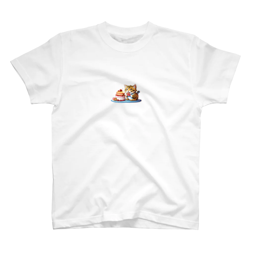 Auraのぱくぱくネコちゃん スタンダードTシャツ