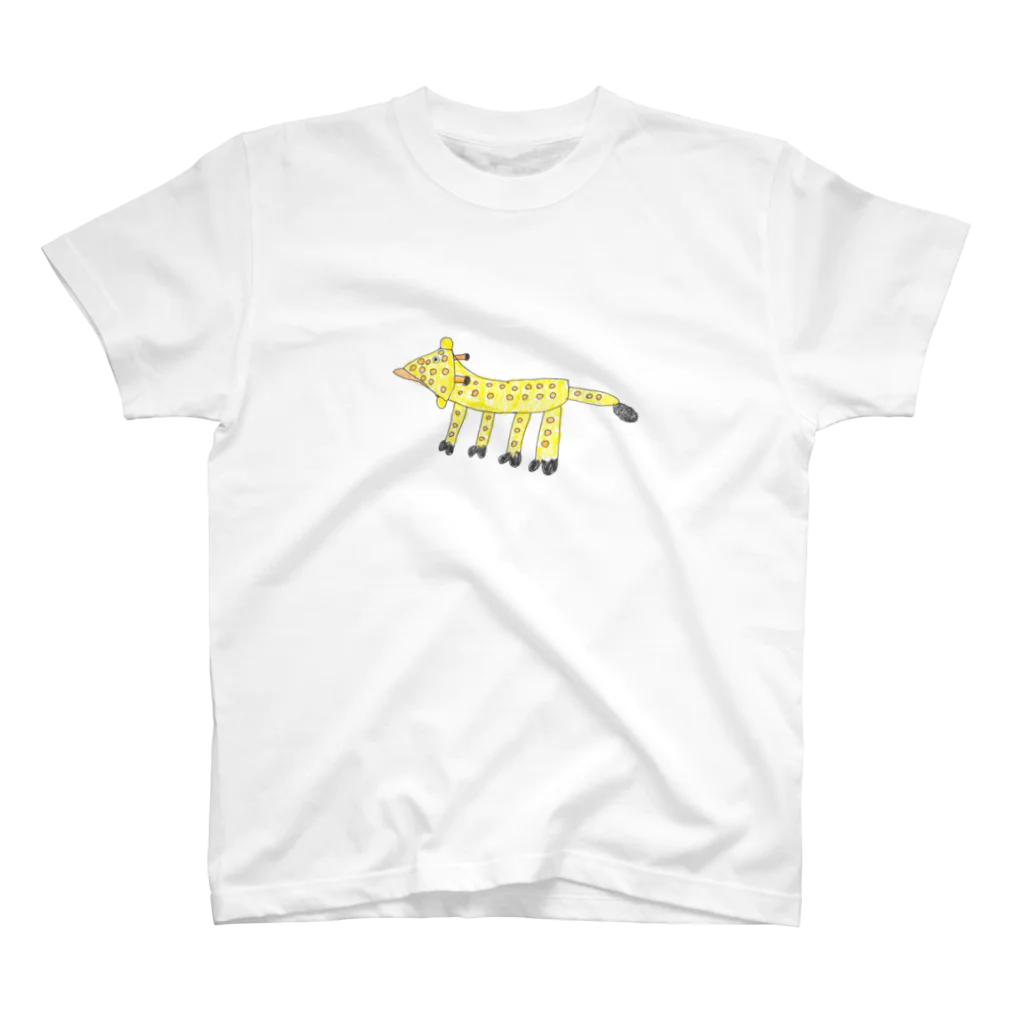 colmena-artの上からきりん Regular Fit T-Shirt