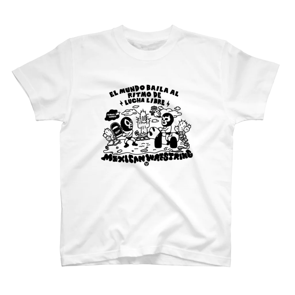 LUCHAのMEXICAN WRESTLING#10mono スタンダードTシャツ