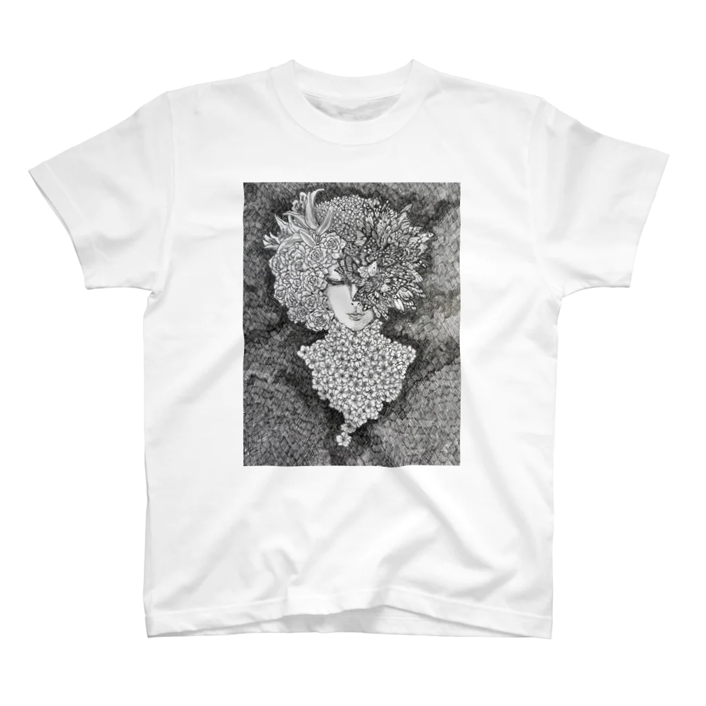 uzuki工房の魂の花束 Regular Fit T-Shirt