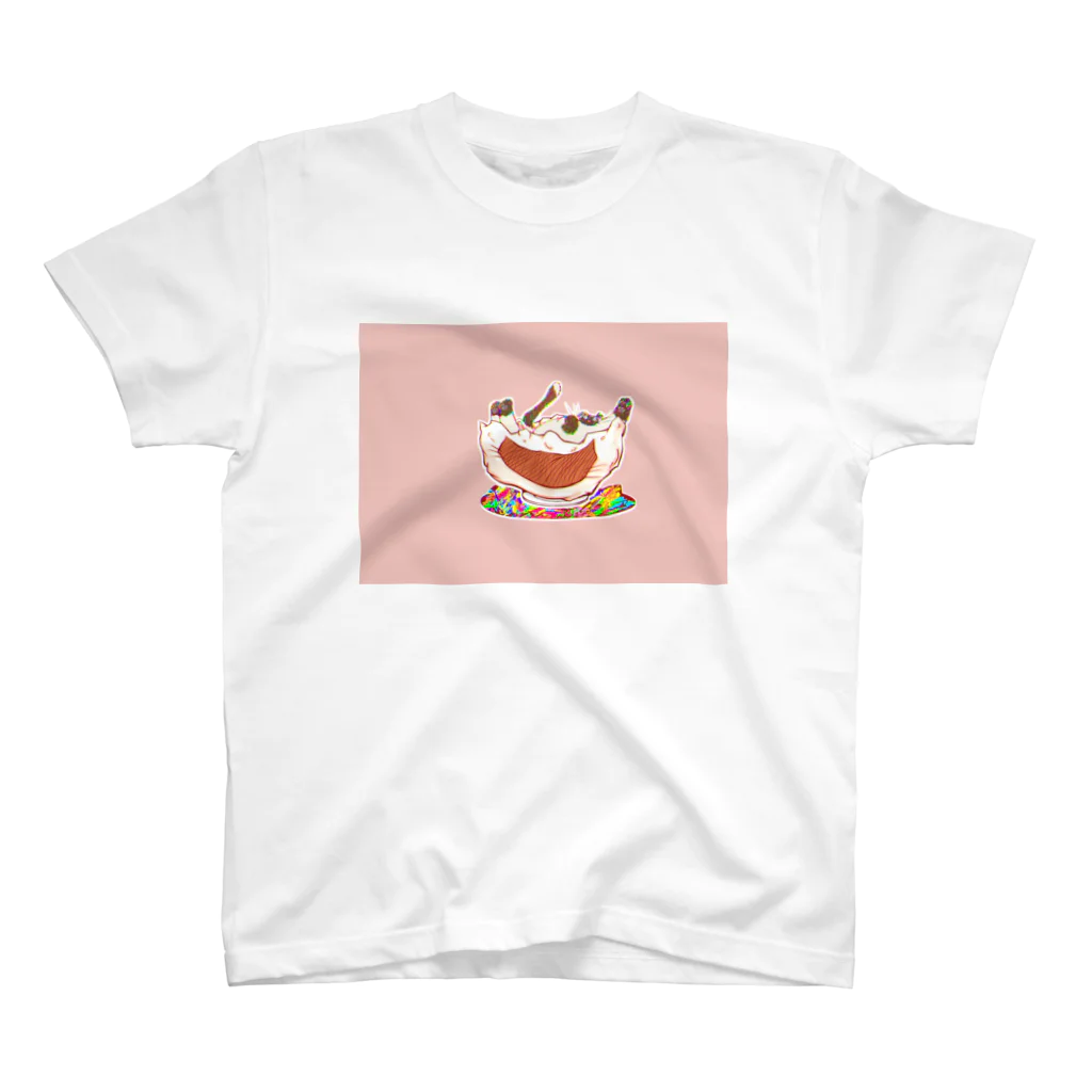 SuperDanceCatの餃（猫）子 スタンダードTシャツ