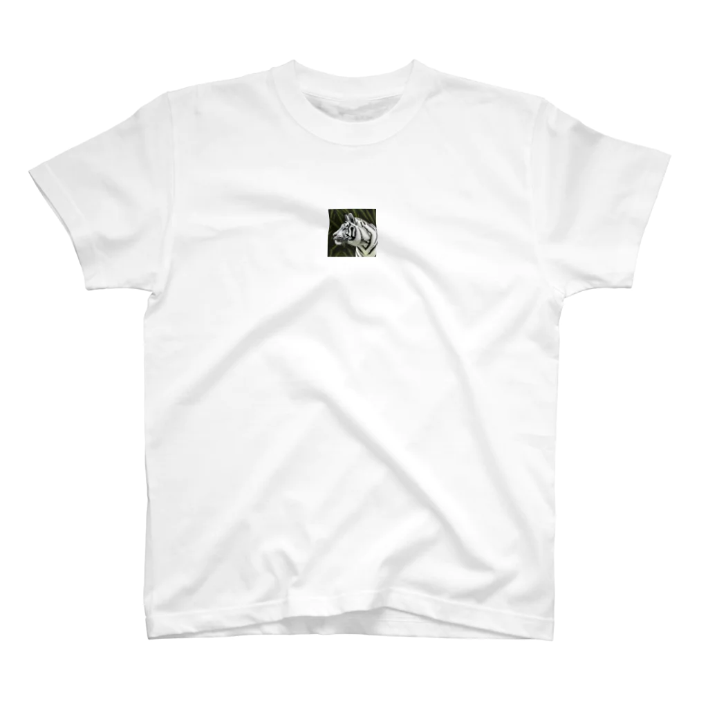 じんパパの白いトラ Regular Fit T-Shirt