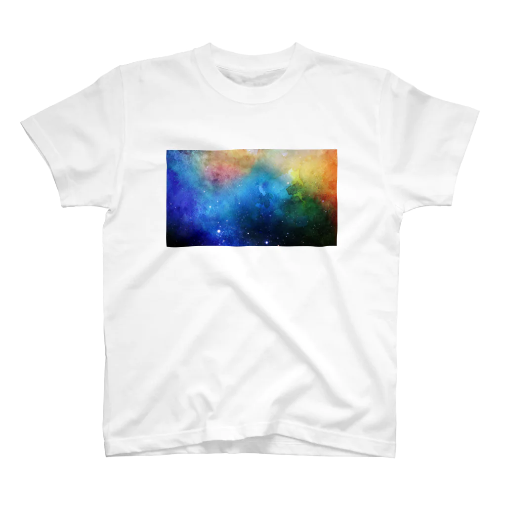 星のすみかの宇宙にとけこむ夜 スタンダードTシャツ