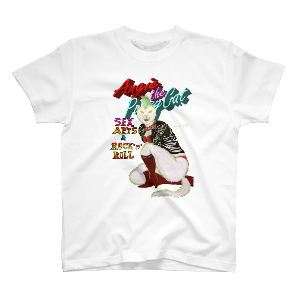 マチュカバーショップのAngel pussy cat ★木村哲雄verマチュカバーTシャツ Regular Fit T-Shirt