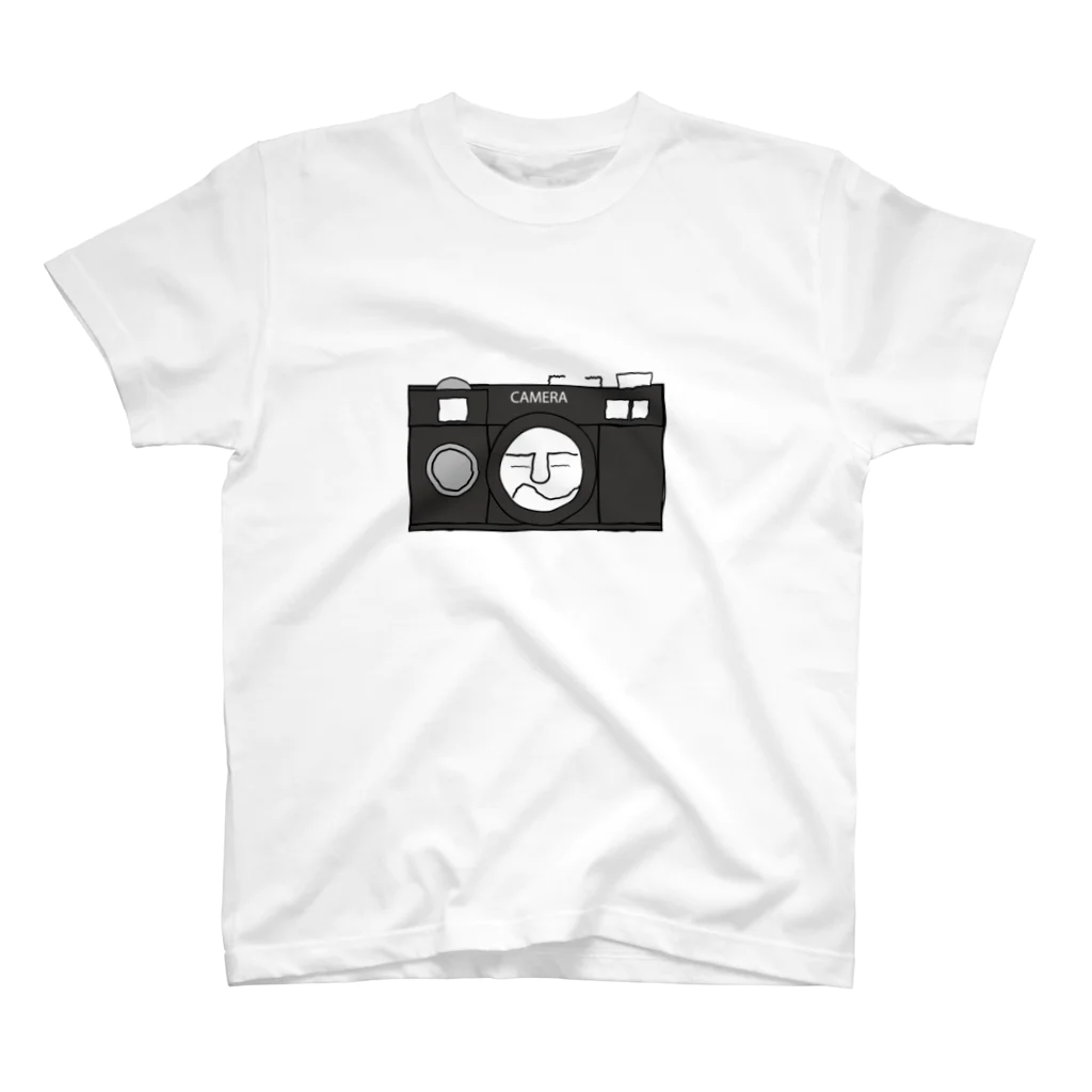 id-linkのフィルムカメラ　レンジファインダーカメラ風 スタンダードTシャツ