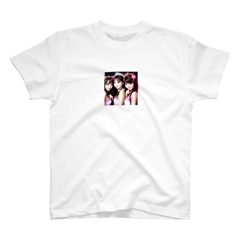 KSK SHOPの美少女アイドルグループ スタンダードTシャツ