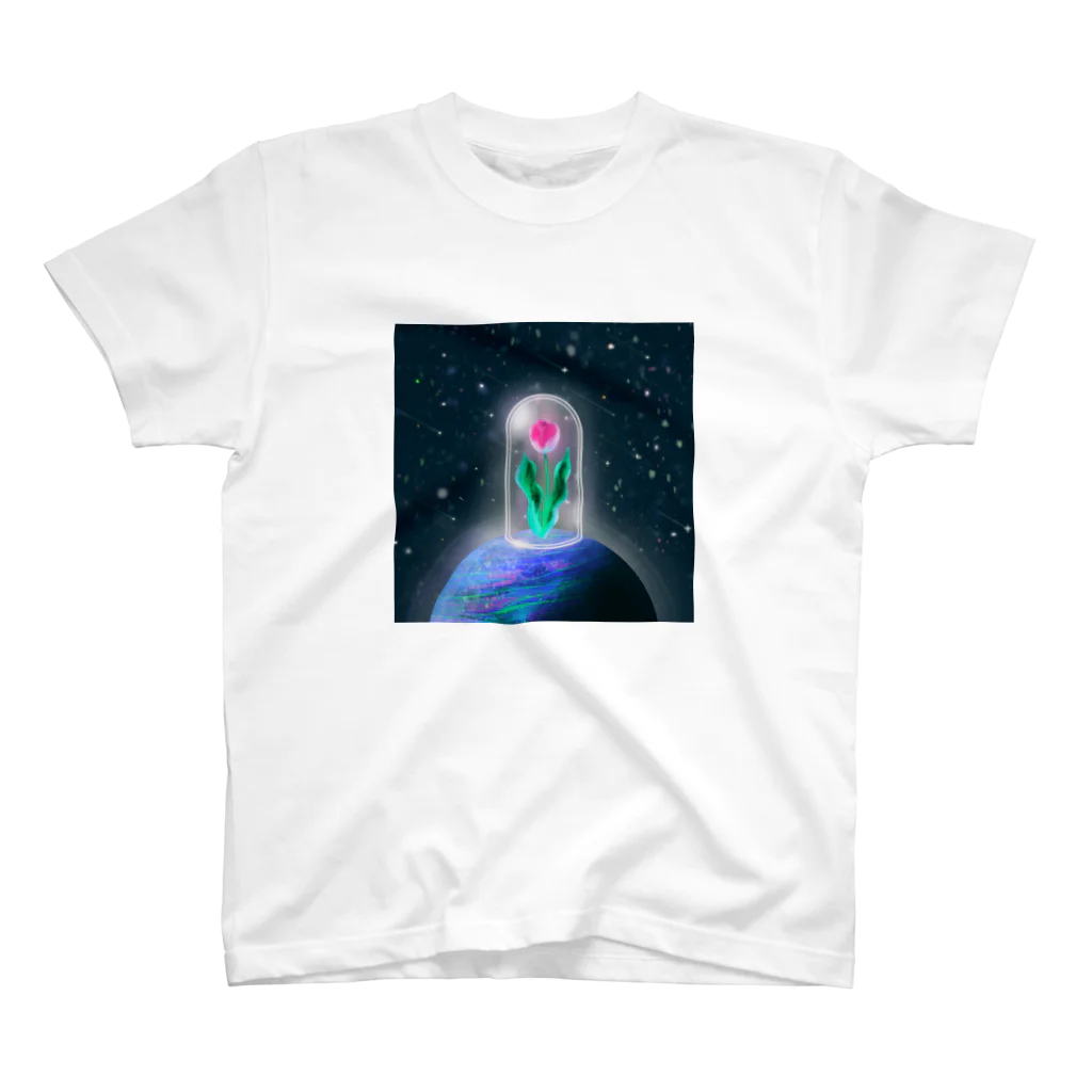 若林侑伽の宇宙チューリップ スタンダードTシャツ