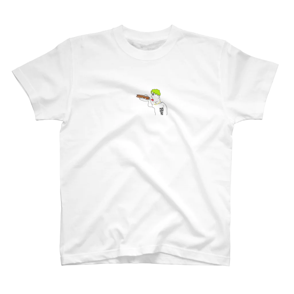 NICOVsingerのNICO -ホットドッグたべたべ- Regular Fit T-Shirt