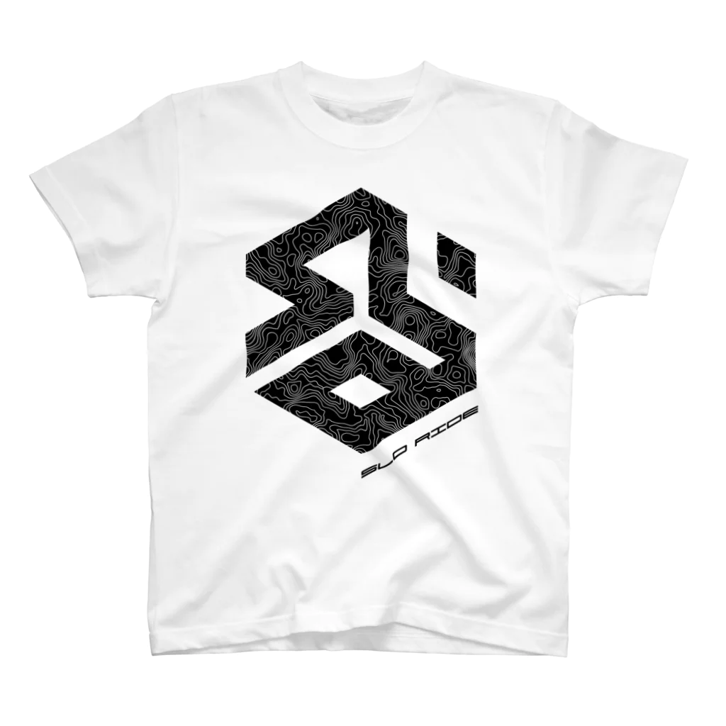 SLORIDEのSLO BLACK Regular Fit T-Shirt