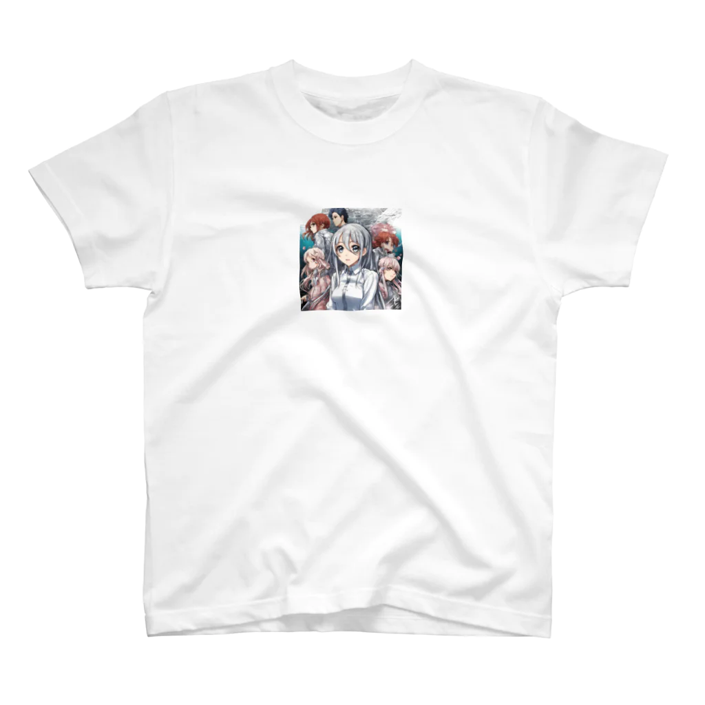 もふもふの美少女リーダーグッズ Regular Fit T-Shirt