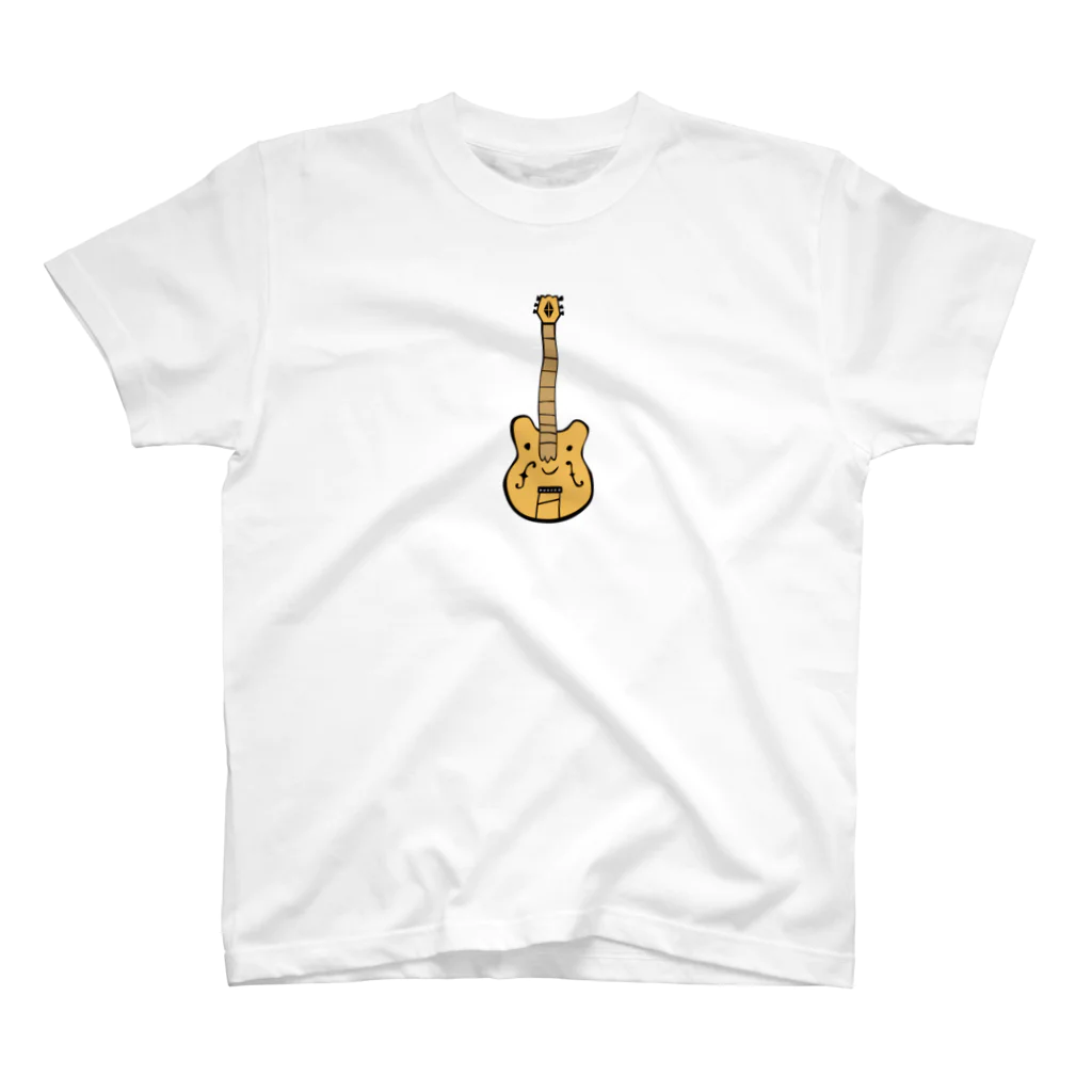 id-linkのエレキギター  セミアコ スタンダードTシャツ