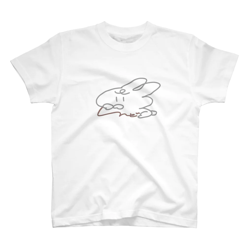 taimenkoのしんどうさぎ スタンダードTシャツ