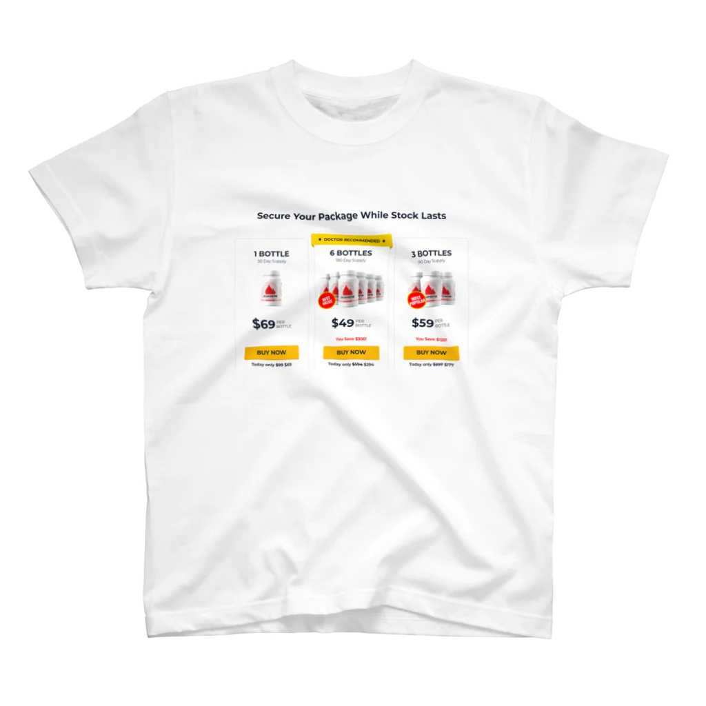 BloodBalanceのhttps://www.facebook.com/BloodSugarBalanceAustralia/ スタンダードTシャツ