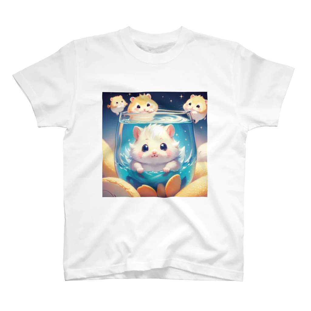 ふるふるアニマルのふるふるハムスター第三弾！ スタンダードTシャツ