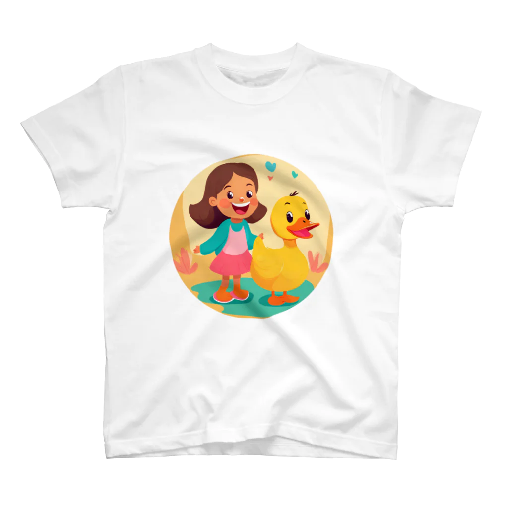 etwoshopの新しい友達 Regular Fit T-Shirt