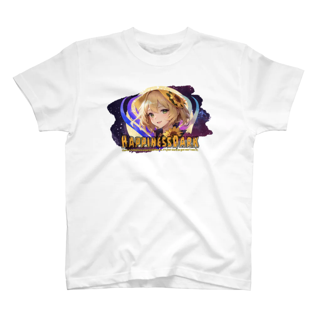 HappinessDarkのトリートの微笑み【チームロゴVer.】 スタンダードTシャツ