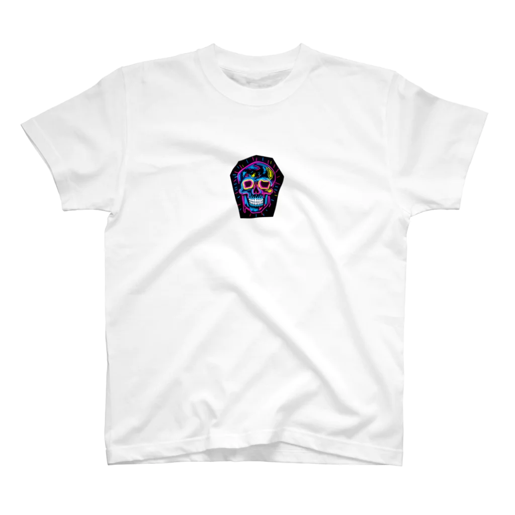 porBizのギラギラネオンスケルトン Regular Fit T-Shirt