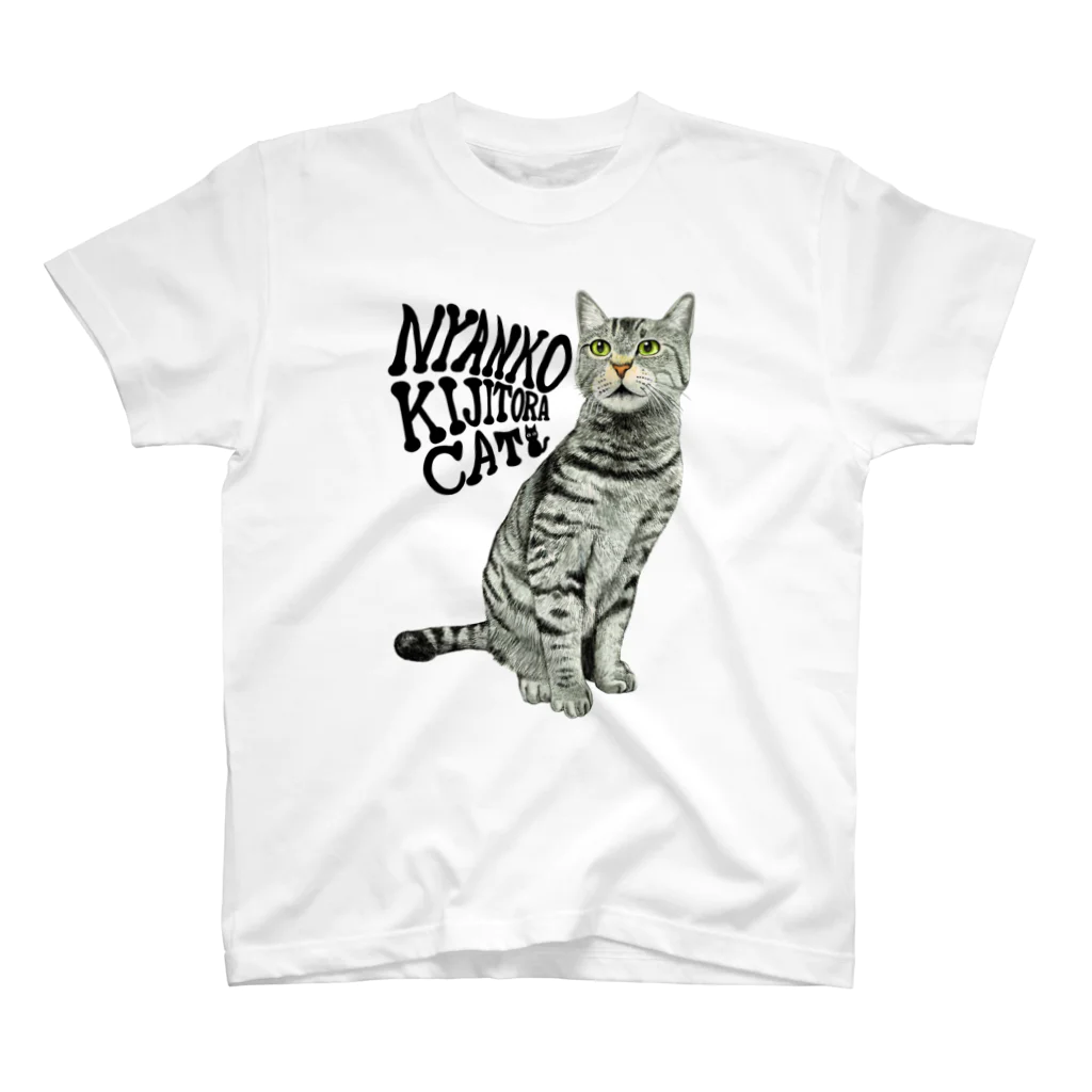 もっち（mocchi）のキジトラ猫ちゃん Regular Fit T-Shirt