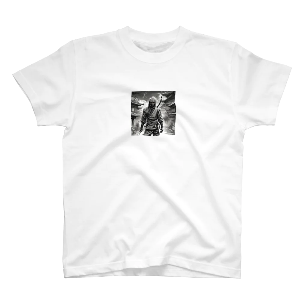 pi_taのJAPANESE 忍者 Regular Fit T-Shirt