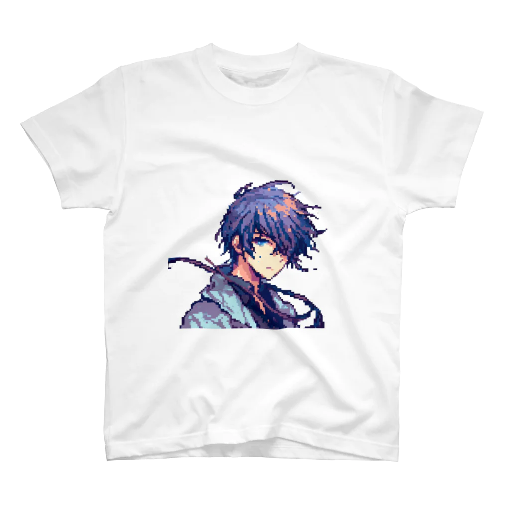 ＪｕｎのPixel Art Handsome Men スタンダードTシャツ