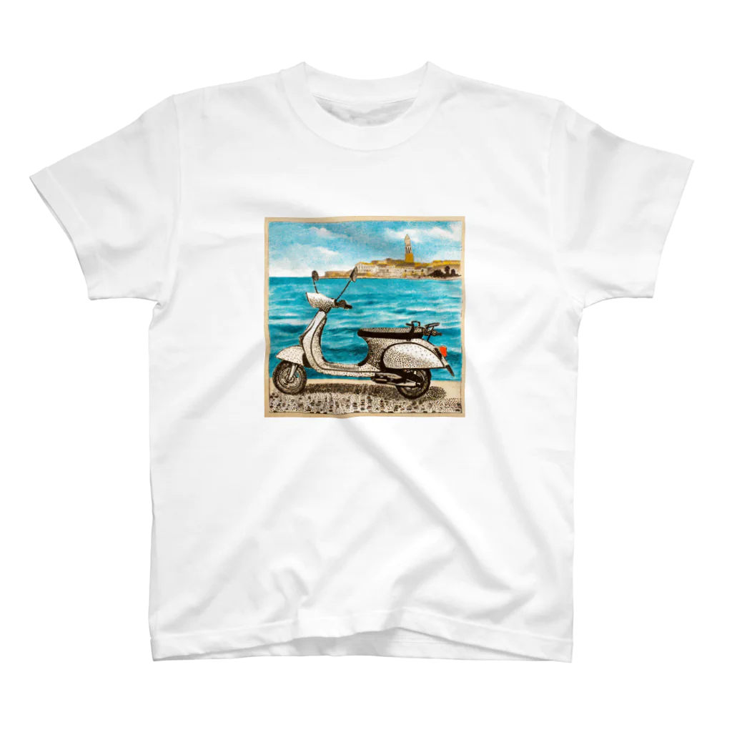 takotakoの原動付き自転車 スタンダードTシャツ