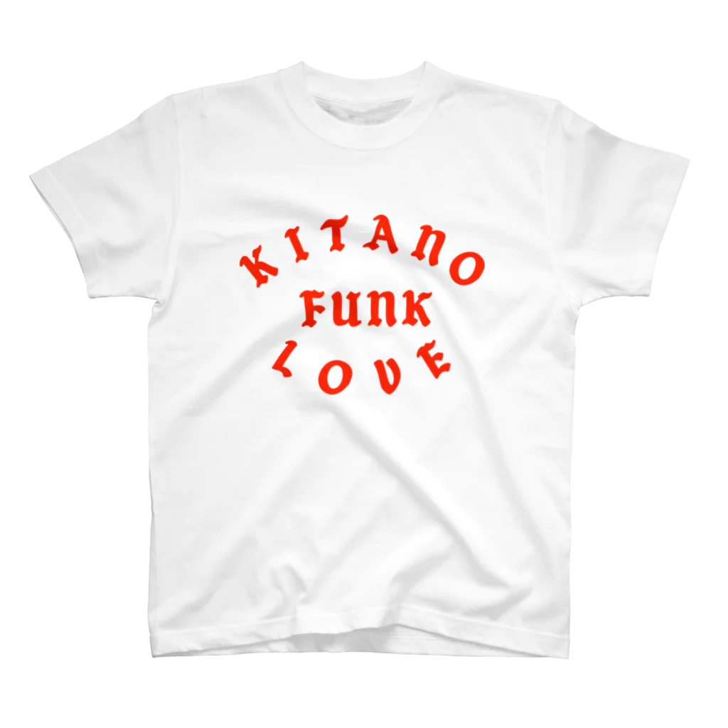 ダンカンショップのkitano funk love スタンダードTシャツ