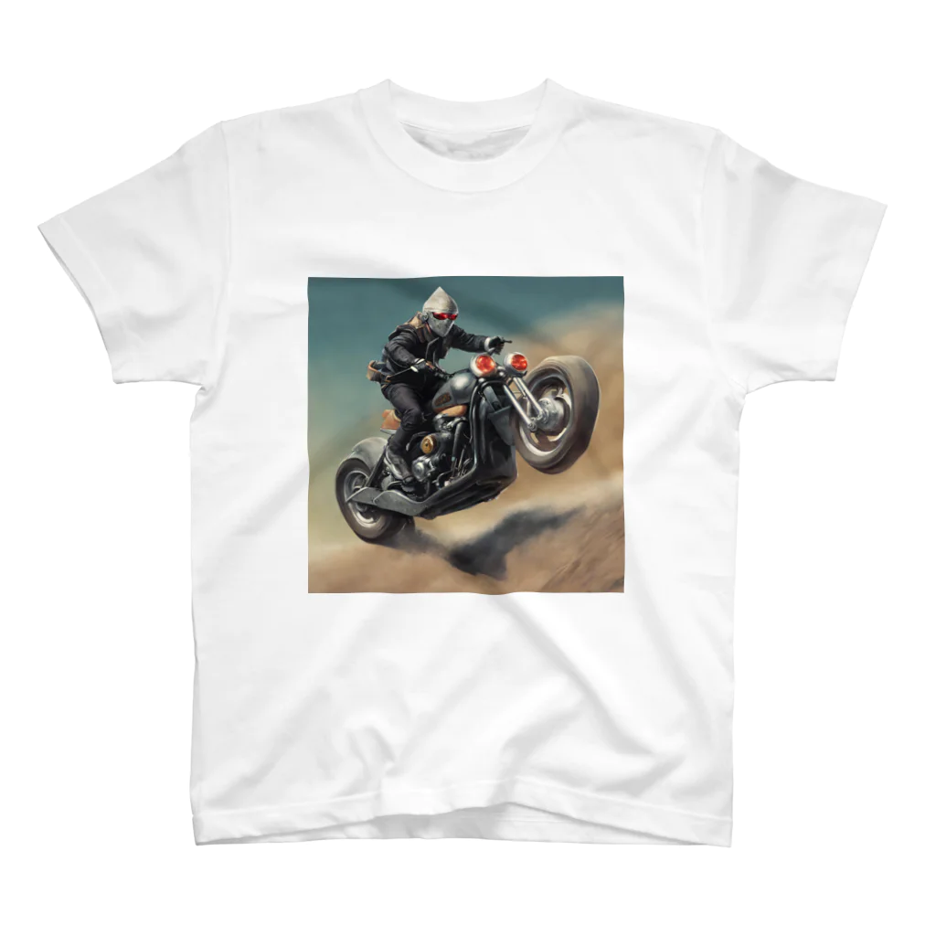 Yamapの仮面のバイク乗り Regular Fit T-Shirt