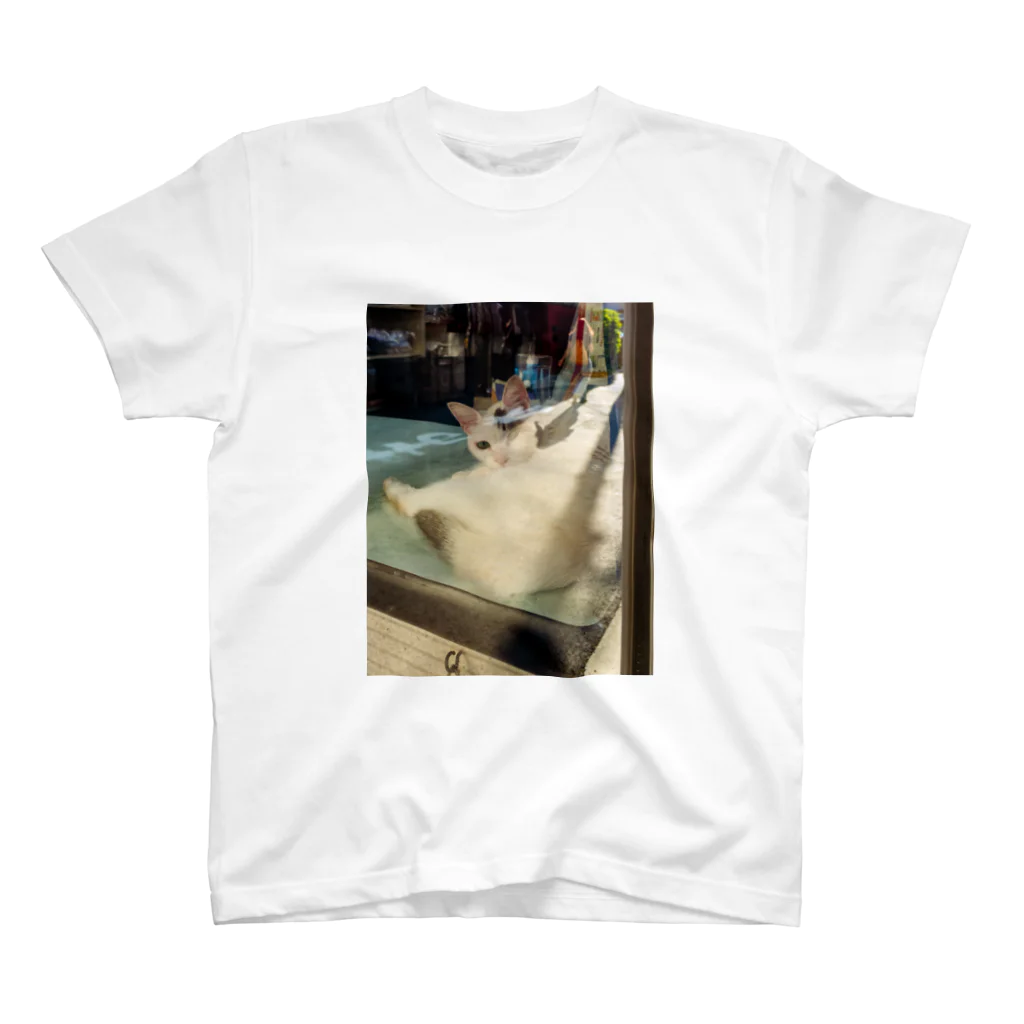 Akahige Photo-goodsのNostalgia cat Regular Fit T-Shirt