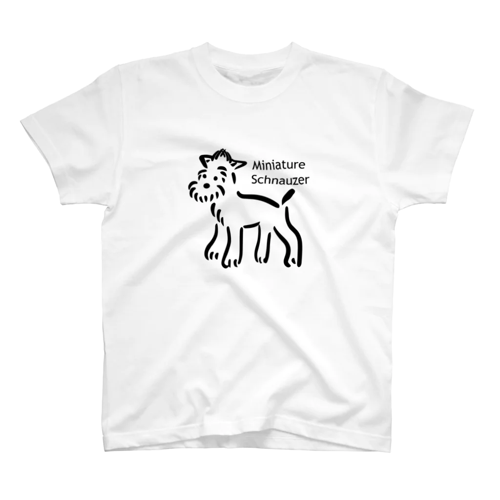 ミニシュナグッズのお店の白シュナモヒカン Regular Fit T-Shirt