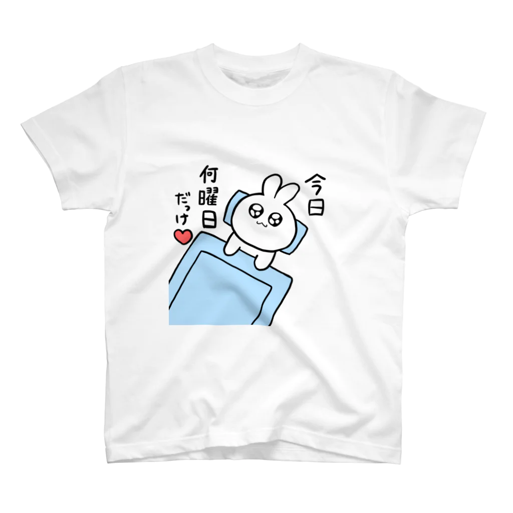 のこのこの曜日感覚なくなるよね スタンダードTシャツ