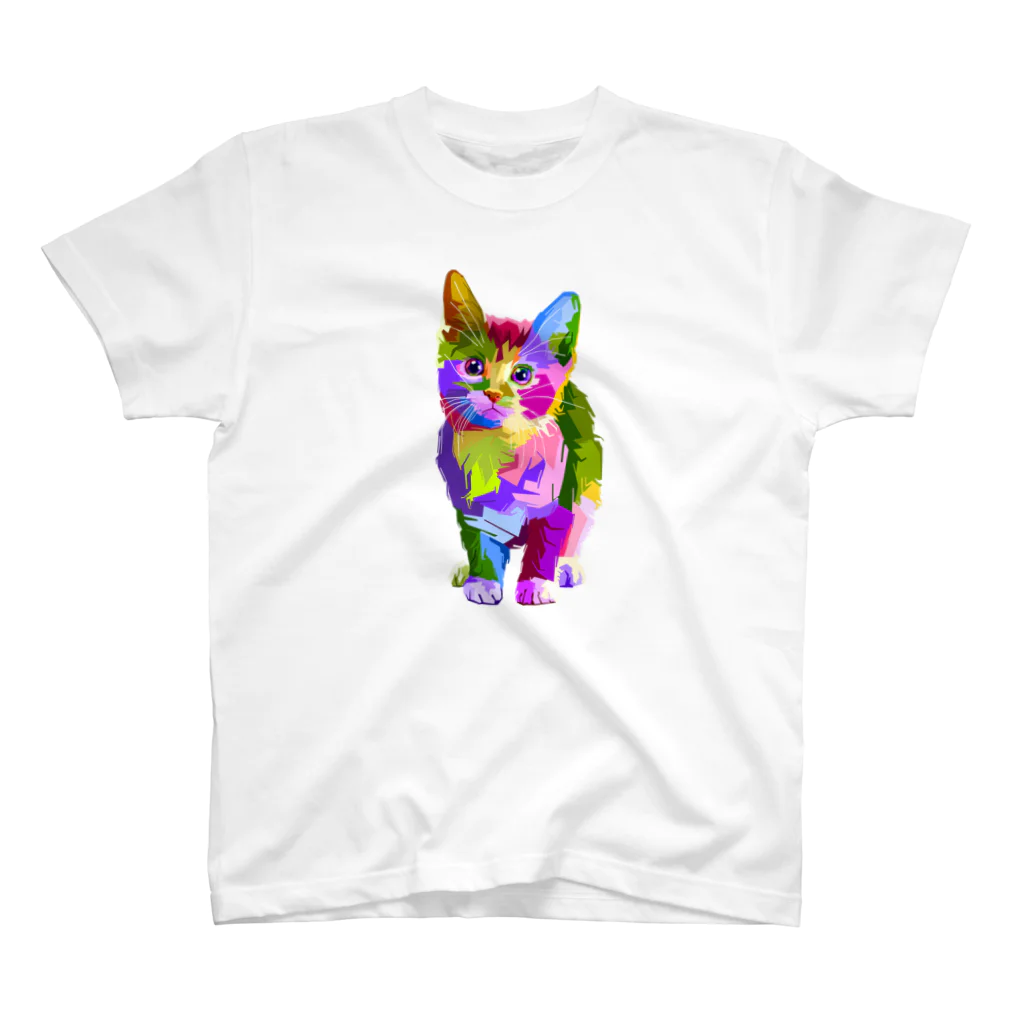 フリーウェイ(株式会社)の猫のイラストグッズ Regular Fit T-Shirt