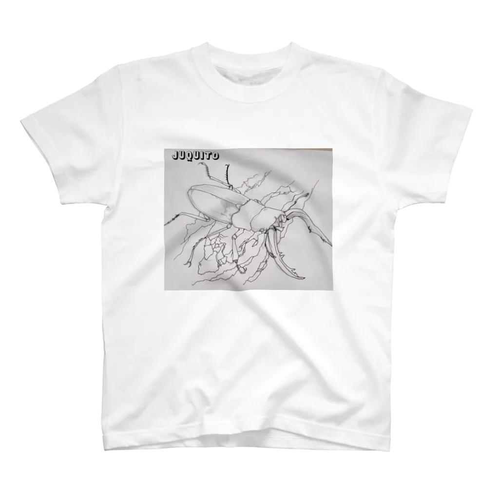 galopine de fevrier.のStag beetle スタンダードTシャツ