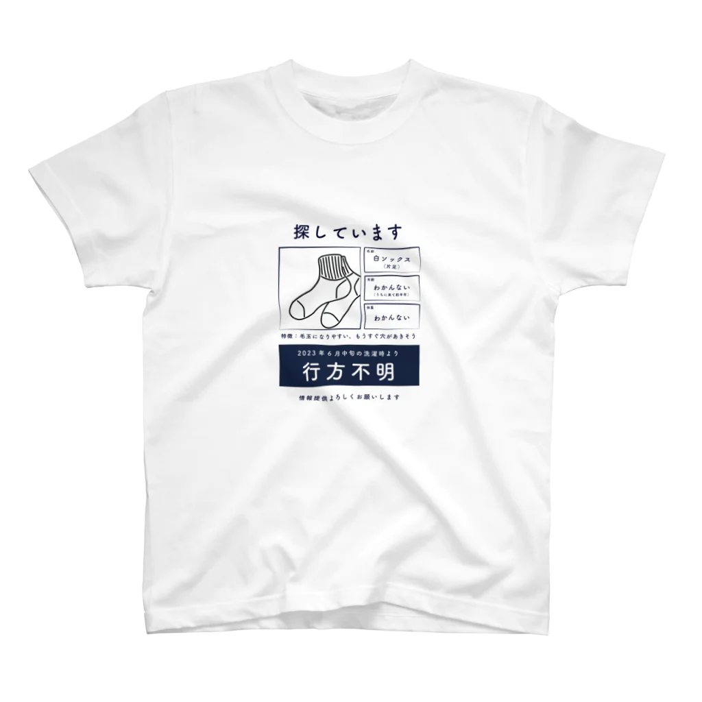 Tetchの靴下行方不明 Regular Fit T-Shirt