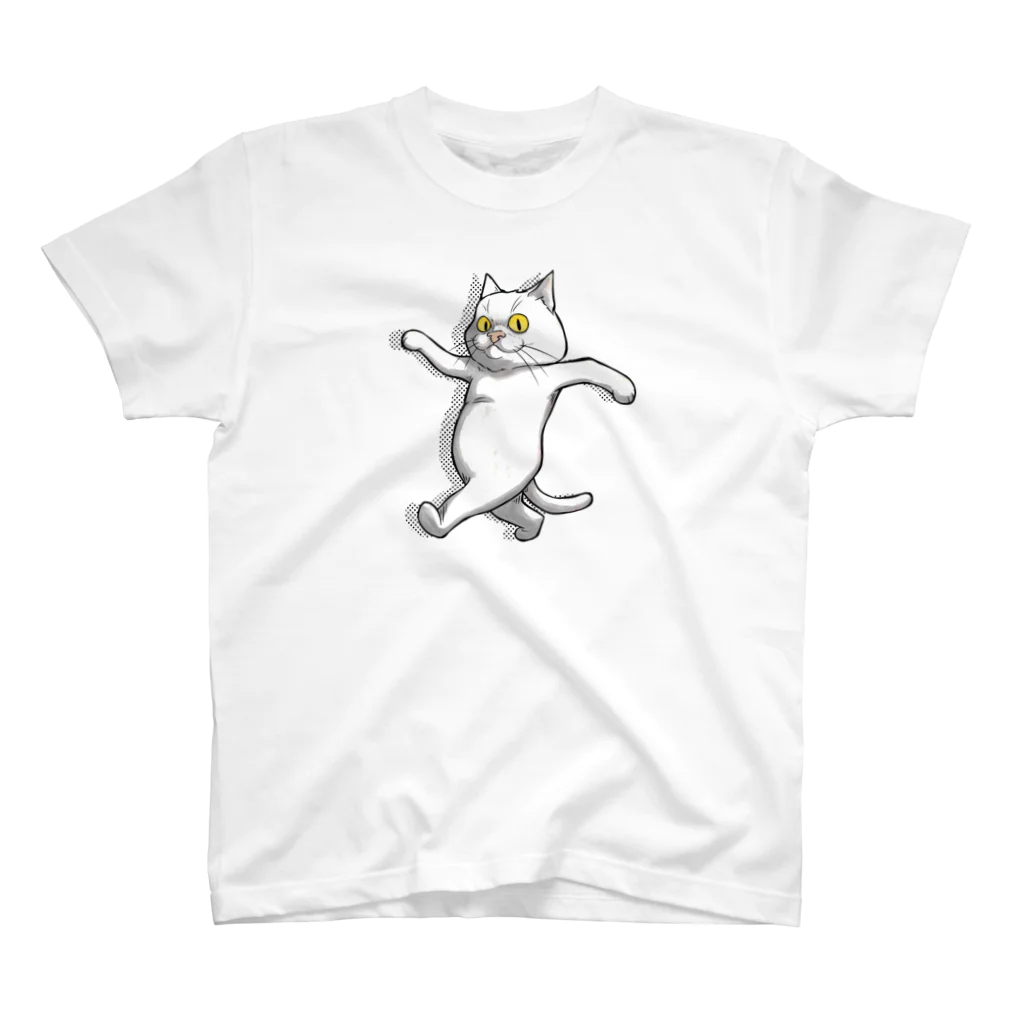 TAKE-TONのさんぽねこ Regular Fit T-Shirt