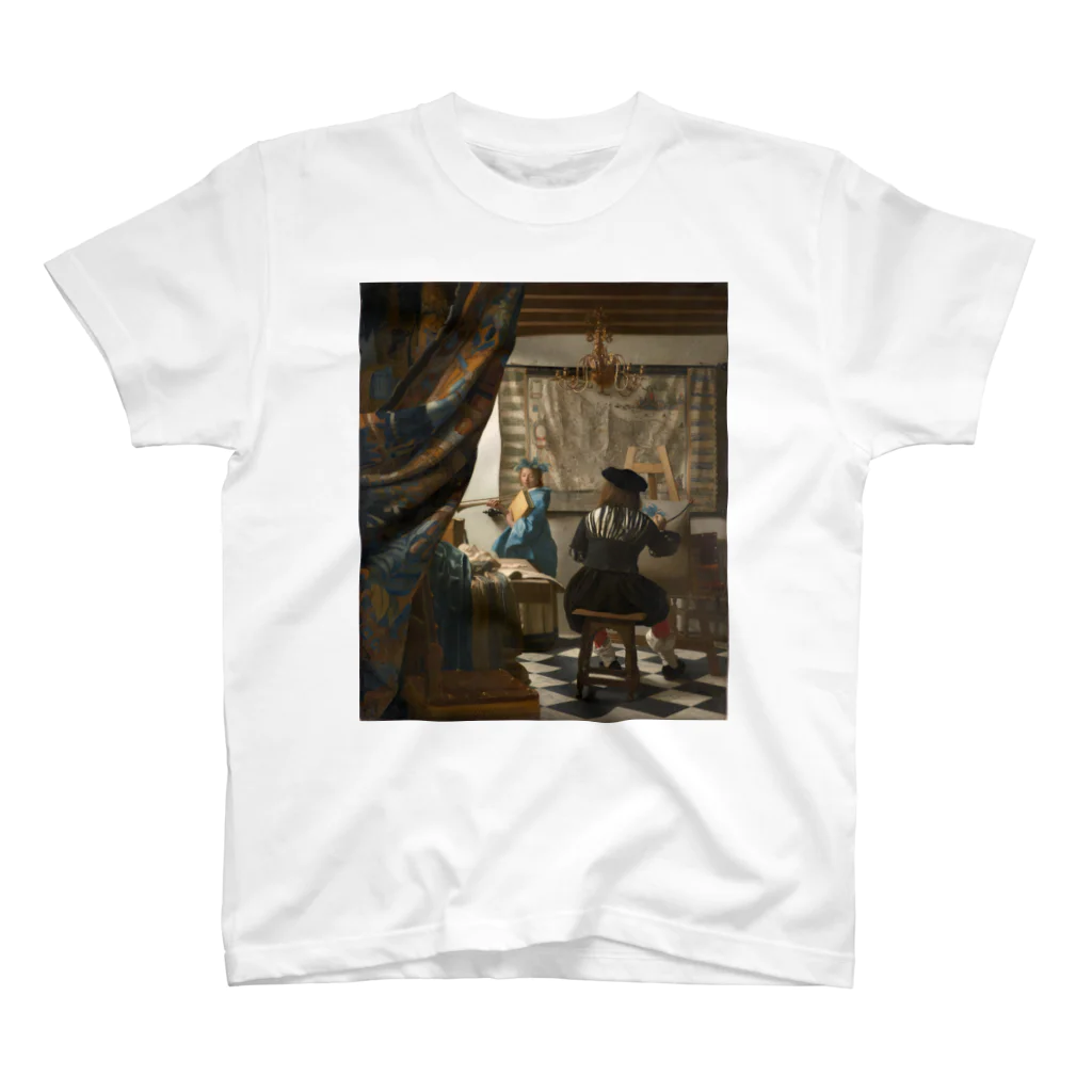 世界美術商店の絵画芸術 / The Art of Painting Regular Fit T-Shirt