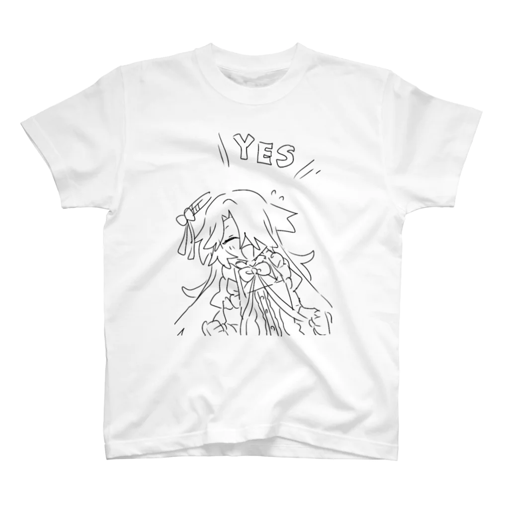 えんげぷみぷみのYESラヴィーニ スタンダードTシャツ