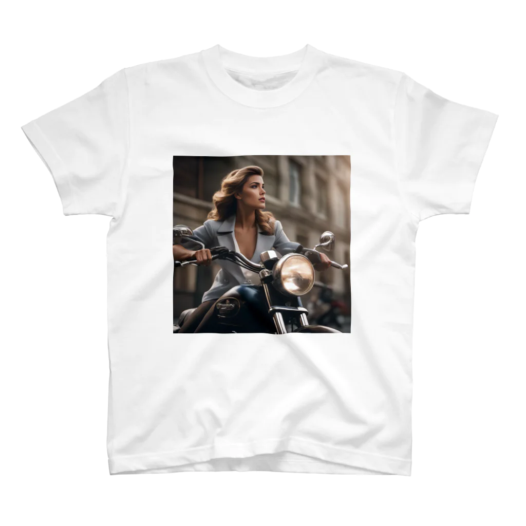 Enigma_WhispererのBike Woman Regular Fit T-Shirt