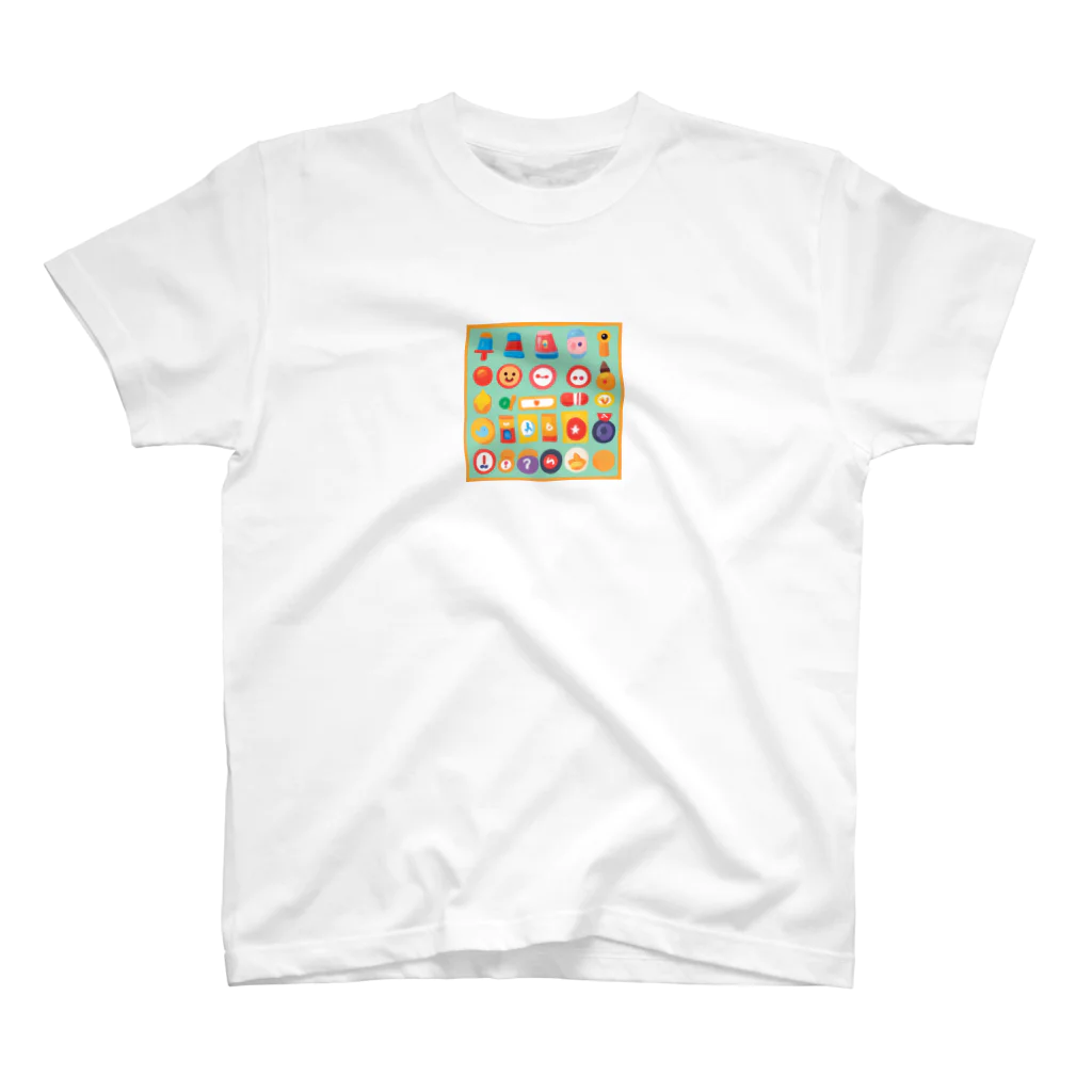 Satoshi27のキュートなキャラクターたち スタンダードTシャツ