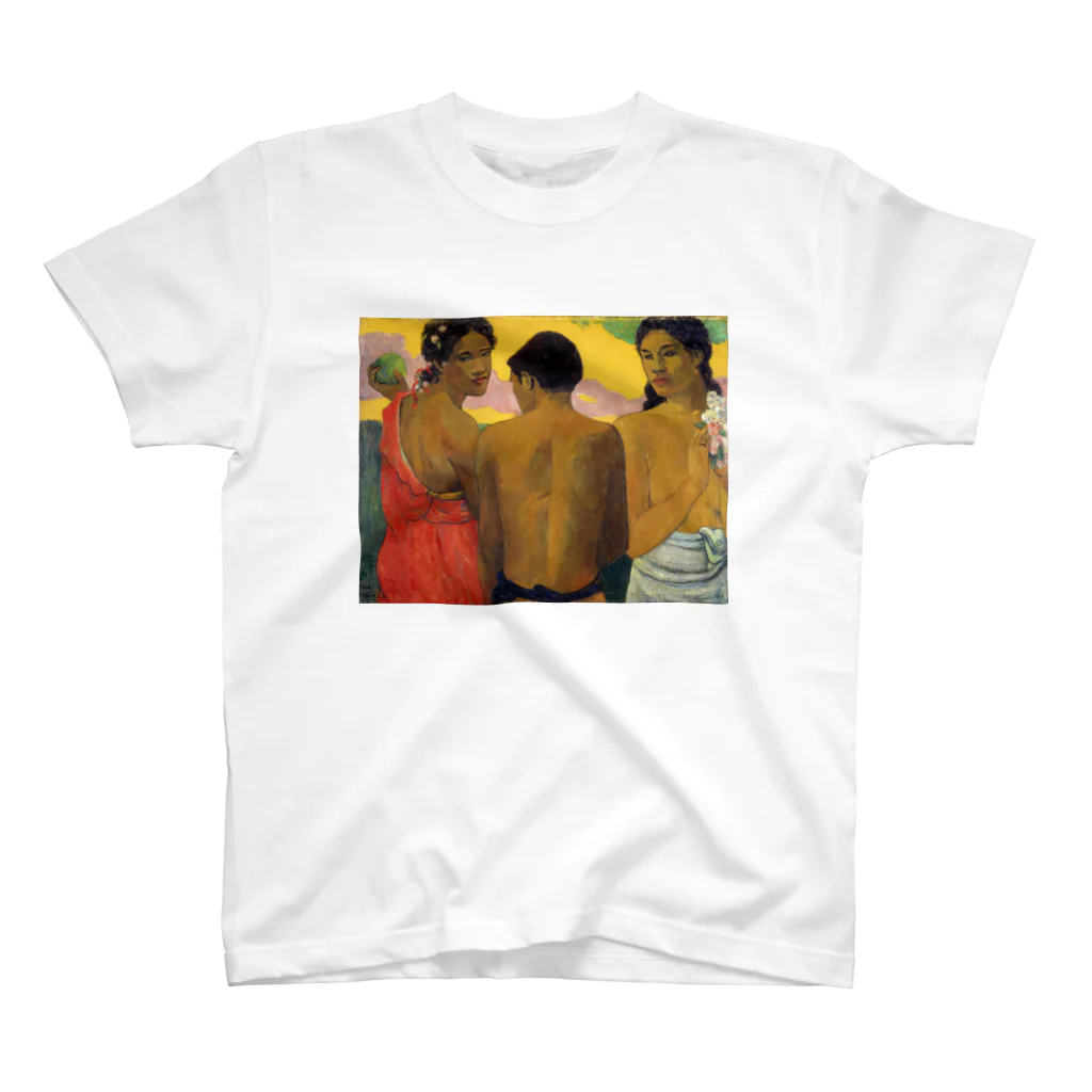 世界美術商店の三人のタヒチ人 / Three Tahitians Regular Fit T-Shirt