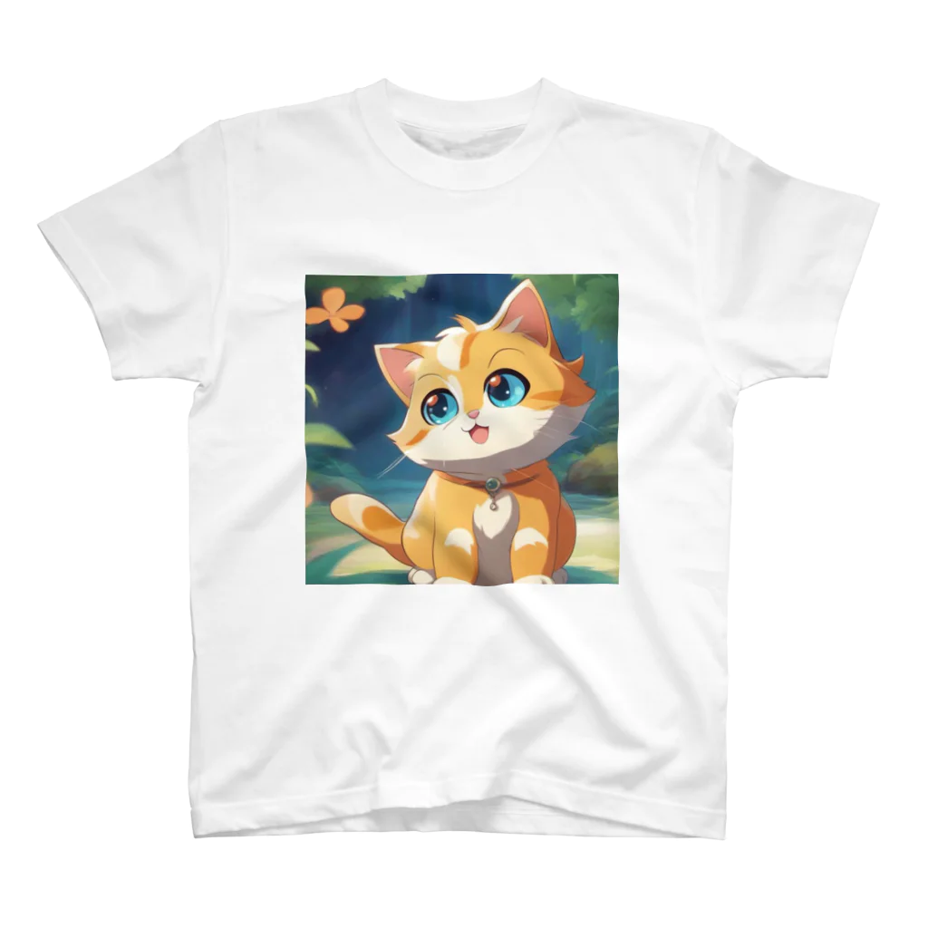 kumatakoのにゃんこ Regular Fit T-Shirt