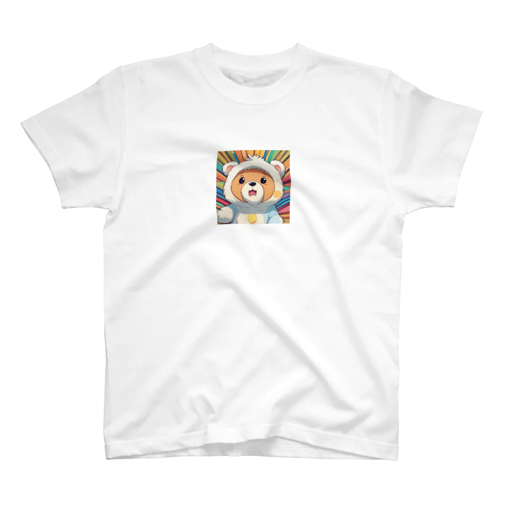 maloneyの被りものクマちゃん Regular Fit T-Shirt