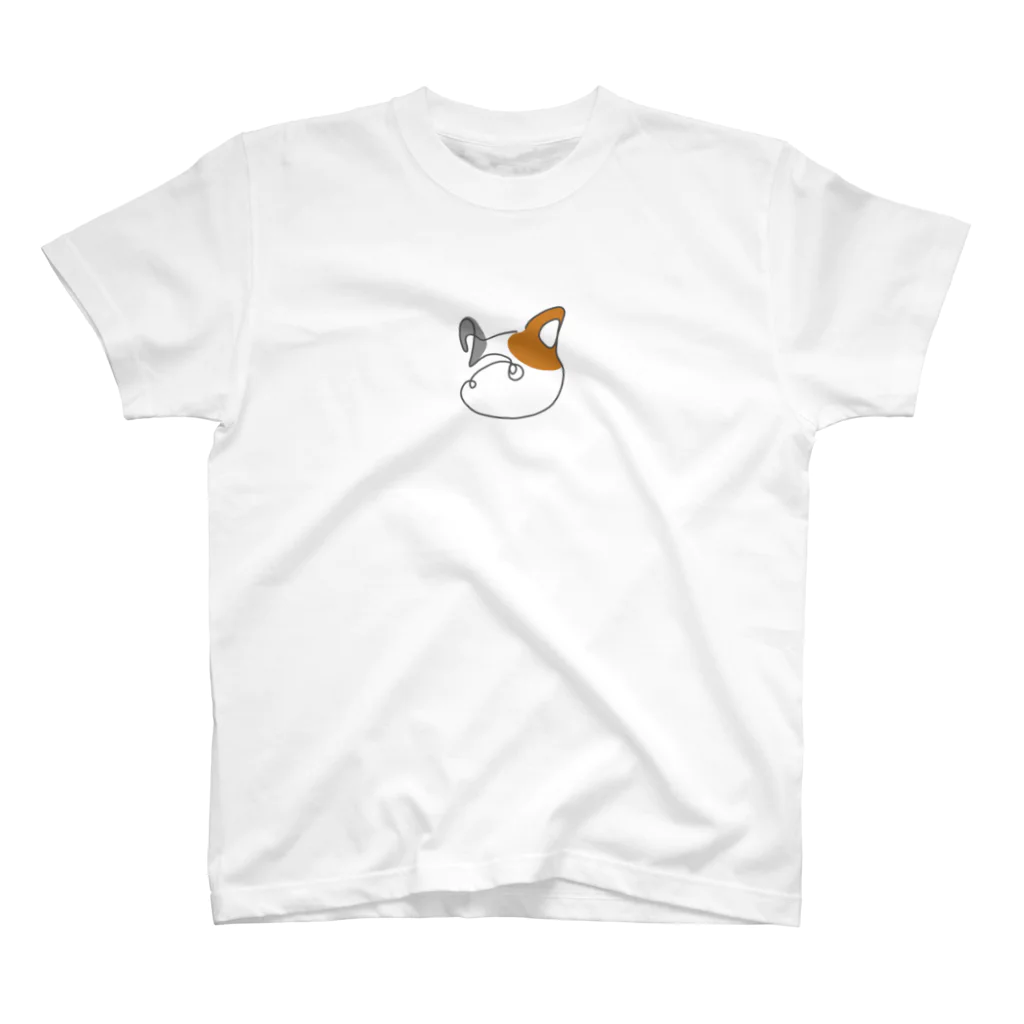 Ayumuuの一筆書きねこ スタンダードTシャツ