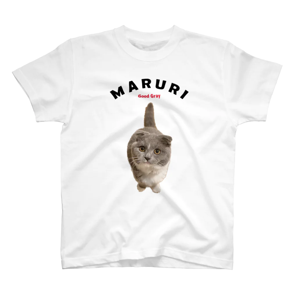 maruri_foreverのMARURI good gray スタンダードTシャツ