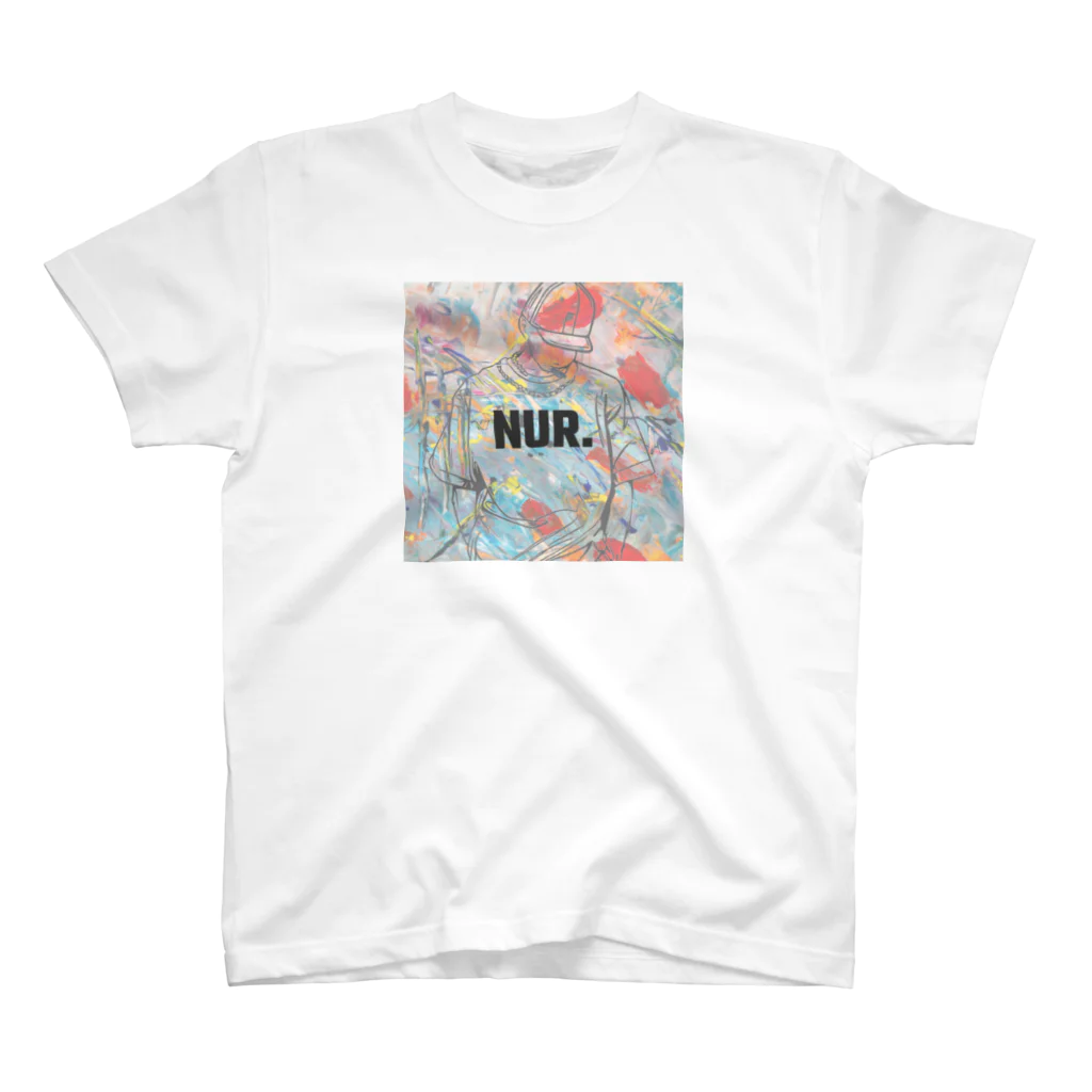 【NUR.】Nonstop Utmost Rhythm.のNUR. Design_No.004 Regular Fit T-Shirt